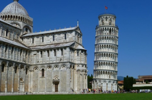 Leaning tower of Pisa, cathedral