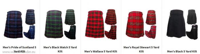 Buy kilts online