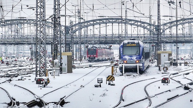 Schnee zug Schnee_zug Geschäftsreise