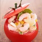 Tomato-shrimp-starter-belgian-food